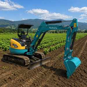 Excavadora usada 90% nueva, modelo 2017, sin giro de cola, de Japón, 2 y 3 toneladas, mini excavadora Kubota, mini excavadora usada. - Product Image 5