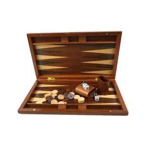 Nhà Máy Bán Buôn Sang Trọng Gỗ <span class=keywords><strong>Backgammon</strong></span> Trò Chơi Thiết Lập 38Cm 15Inch <span class=keywords><strong>Backgammon</strong></span> Board Hộp Biểu Tượng Tùy Chỉnh Cho Bảng Phát triển Trò Chơi - Product Image 2