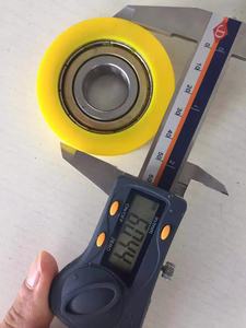 Rodillo sin alimentación Rodillo de acero inoxidable Cinta transportadora Piñón Rodillo Línea Poliuretano - Product Image 3