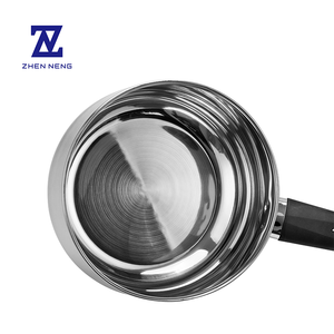 Échantillon disponible : Casserole en acier inoxydable <span class=keywords><strong>18</strong></span>/<span class=keywords><strong>10</strong></span> avec fond épaissi 5 couches, 1,5L-2,0L, pot à lait, certifiée LFGB/CE - Product Image 6