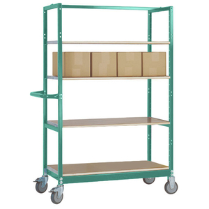 Carrello a Ripiani in Legno Leggero VARIMOBIL - Product Image 1
