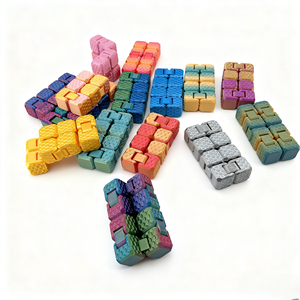 <span class=keywords><strong>Cubo</strong></span> Antiestrés Impreso en 3D, Cubos Pequeños Giratorios <span class=keywords><strong>de</strong></span> Bucle Infinito, Juguete Creativo para Dedos, para Niños y Adultos, Hecho en China Continental - Product Image 4