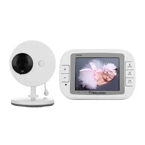 ENSTER two way audio baby wifi monitor wireless tft 2.4GHz LCD Night Vision 3.5 inch nst-ba851