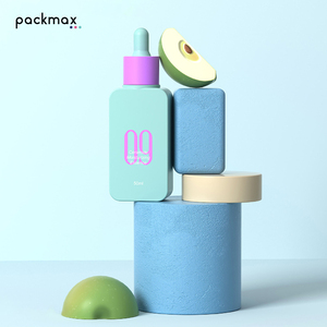 Custom PETG 30ml/50ml flat square <b>dropper</b> <b>bottles</b> for lotion, high-end empty cosmetic <b>bottles</b> - Product Image 5