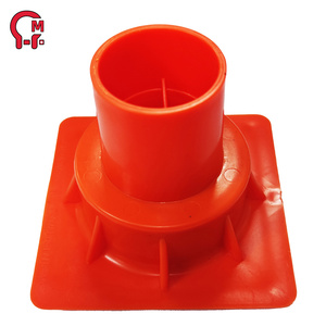 HLM - Tapa Protectora de Plástico Ligera y Moderna para Varillas de Refuerzo, 4x4 Pulgadas Cuadradas, Evita Pinchazos - Product Image 3