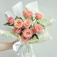Feuilles d'emballage pour bouquets de fleurs en papier synthétique enduit de PE, épaisses, imperméables, pour la fête des mères, pour les fleuristes, pour les cadeaux