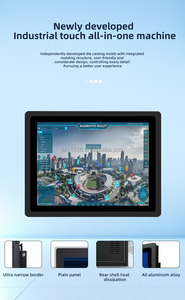 IP65 Sistema Windows de 15,6 pulgadas Tableta táctil integrada Pantalla de visualización capacitiva <span class=keywords><strong>Consulta</strong></span> de control industrial Pantallas de señalización digital - Product Image 6