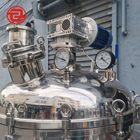 316L Rvs Jacketed Waterkoker/Jam Verwerking Apparatuur/Jacketed Pot Met Hoge Efficiëntie Stirrer