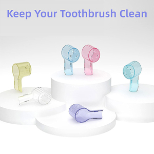 Lot de 4 têtes de brosse à dents de voyage pratiques et anti-poussière compatibles avec <span class=keywords><strong>Oral</strong></span> <span class=keywords><strong>B</strong></span> pour la série <span class=keywords><strong>Oral</strong></span>-<span class=keywords><strong>B</strong></span> <span class=keywords><strong>IO</strong></span> - Product Image 4