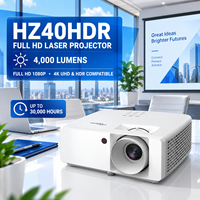 Projecteur laser Optoma HZ40HDR 4000 lumens Full HD 1080P compatible 4K HDR pour salle de classe, bureau, salle de conférence, approvisionnement en gros