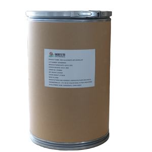 Gluconato de zinc USP CAS 4468-02-4 Ingredientes alimentarios de alta calidad de materias primas certificadas ISO Suplementos alimenticios - Product Image 1