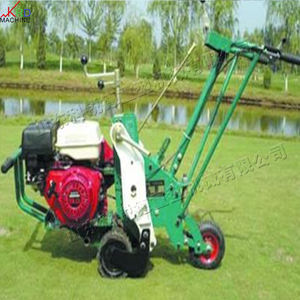 آلة قطع Sod منخفضة الاهتزاز قابلة للتعديل لعمق الأرض الخضراء آلة مجرفة العشب مع محرك عالي الكفاءة - Product Image 6