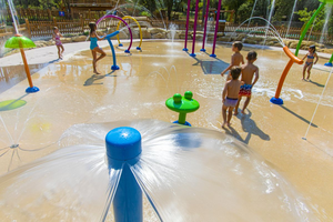 Aire de jeux aquatiques extérieure commerciale pour enfants, avec jets d'eau en forme d'escargot/grenouille, pour parcs aquatiques, centres de loisirs et parcs aquatiques. - Product Image 3
