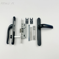 Poignée de porte intérieure de bureau moderne en alliage d'aluminium durable avec finition thermolaquée |   Design minimaliste sans clé |