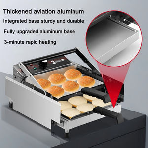 Máquina <span class=keywords><strong>de</strong></span> hamburguesas Máquina <span class=keywords><strong>de</strong></span> calentamiento <span class=keywords><strong>de</strong></span> masa <span class=keywords><strong>de</strong></span> hamburguesas automática comercial Burger King KFC Restaurante <span class=keywords><strong>de</strong></span> hamburguesas Horno - Product Image 6