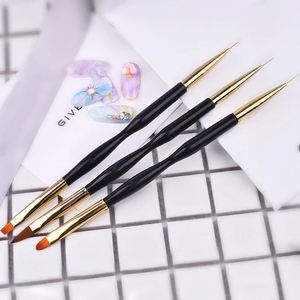 Private Label Professional Acrylic Handle Crimped Acrylic Art <strong>Nail</strong> <strong>Brush</strong> <strong>Beauty</strong> <strong>Nail</strong> Art <strong>Brush</strong> - Product Image 6