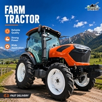Tractor 4x4 LAWNIO con Personalización Completa, Cabina Opcional y Potente Elevación Hidráulica para Implementos Agrícolas