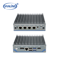 Mini PC Firewall Pfsense con Router Suave, Celeron J6412, 4 Puertos NIC, RS232, Hardware Bypass