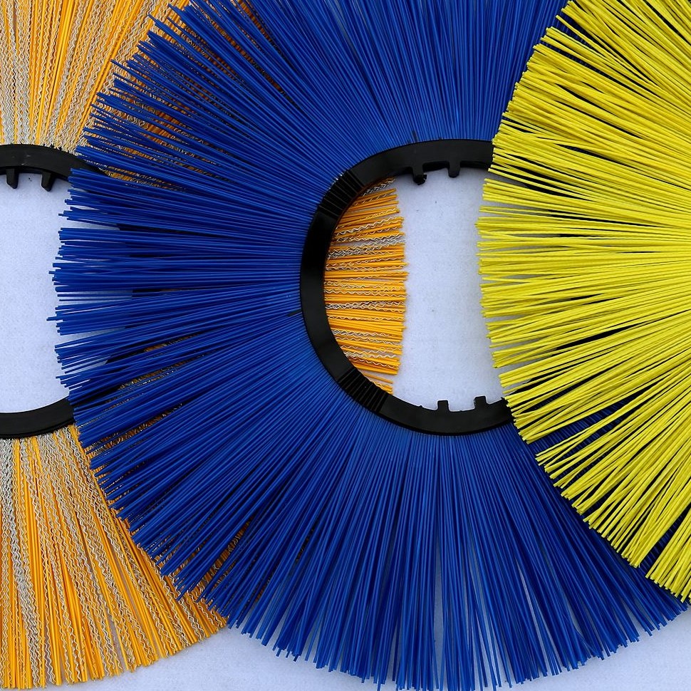 Flat Customized Wafer Broom For Snow Removal And Dedusting