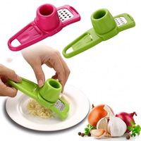 I-0065 Ustensiles de cuisine Accessoires de cuisine Râpe multifonctionnelle pour gingembre et ail, trancheuse, mini-couteau