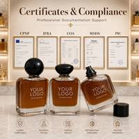 Parfum OEM 30ml 50ml pour Hommes, Parfum Arabe EDP, Parfum Boisé Oud, Fabricant de Parfums, Logo et Étiquette Personnalisés, Boîte pour Marques de Beauté