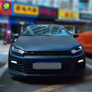 YU GUANG für VW Scirocco 2009-2016 Autoteil LED-Scheinwerfer DRL Frontlichter Upgrade Frontleuchte Dynamische LED-Linsen-Scheinwerfer DRL - Product Image 4