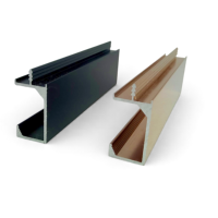 Poignée de tirage moderne en alliage d'aluminium à fentes pour armoires, commodes, tiroirs et portes de placards - Écologique, durable, OEM
