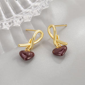 sterling silver hammered <b>earrings</b> aretes zafiro natural sterling silver moissanite <b>cross</b> <b>hoop</b> <b>earrings</b> aretes en forma de dulces - Product Image 1