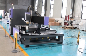 生産ラインCNCルーターATC 1313自動工具交換木工CNCルーター家具加工用1325 CNC彫刻機 - Product Image 2
