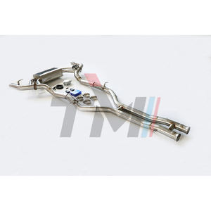 TM PERFORMANCE SS304 Système d'échappement à valve Catback pour Mercedes-Benz M178 C190 <span class=keywords><strong>AMG</strong></span> GTR Coupé <span class=keywords><strong>V8</strong></span> Bi-turbo 2018 + Acier inoxydable - Product Image 2