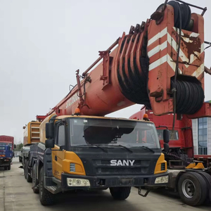 Reliable 160 Ton Sany STC1600T Hydraulic Truck <b>Crane</b>, Refined Hydraulic Parts, Fluid Running, Budget Oriented - Product Image 1
