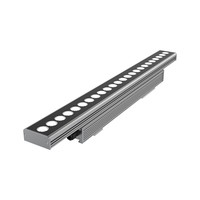 Lumière murale à LED sans fil 12W RGBW, Certification ETL, pour projecteur, éclairage extérieur, IP66, applique murale linéaire