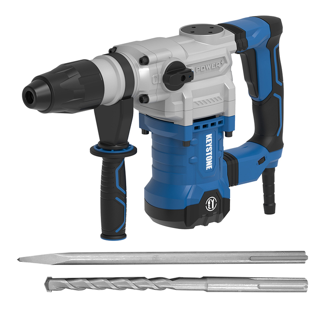 Rotary Hammer 1500W 12A Heavy Duty Electric Rotary Hammer Drill Professional Power Tool