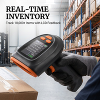 Escáner de Códigos de Barras QR 2D Inalámbrico Resistente WCMI con Pantalla LCD para Seguimiento de Inventario en Tiempo Real en Almacenes