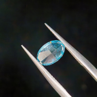 ANJALI 1.0ct Diamante de laboratorio de corte ovalado azul Certificado IGI Excelente claridad VS2 para joyería Diamantes sueltos de bajo precio