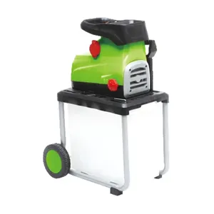 garden shredder machine 2500W 40mm cutting capacity leaves tree branches shredder