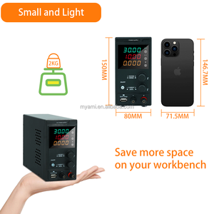 MYAMI MY-K3010MF/MY-K3005MS 30V 5A 10A Bench DC Adjustable <strong>Power</strong> <strong>Supply</strong> 4-Digit LED Display Dc Machine for Lab Mobile Repairing - Product Image 3