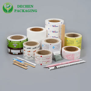 Rouleau de papier noir de bâton de sucre avec du papier enduit de PE de sachet de poudre de poivre de sel - Product Image 2