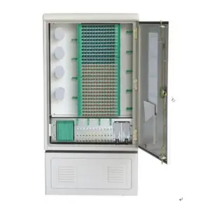 Factory Directly Sell 288 Core Fiber Optic Cross Connect Cabinet SMC Fiber Optic Box Junction Box ODF Fiber Box