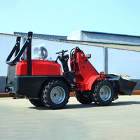 Chargeuse compacte à 4 roues motrices diesel pour entrepôts logistiques et travaux de terrassement – Meilleure vente en Chine