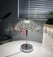 Lampe de table LED minimaliste flexible à piles DC, rétro, pour chambre à coucher, veilleuse de chevet, ambiance luxueuse