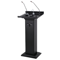 Pupitre numérique moderne pour enseignants, universités, collèges et salles de conférence avec microphone