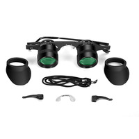 HTM Men's 10X Magnifying Telescope Aluminum Alloy Adjustable Nose Bridge for Outdoor Activities Fishing Hiking Camping Hot Item