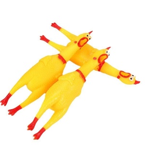 Juguete Impermeable para Mascotas, Gato o Perro, con Sonido de Pollo Amarillo que Chillando, Diseño Biónico - Product Image 2