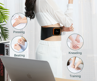Ceinture chauffante électrique pour hommes, ceinture de tonification abdominale du dos inférieur, censoir d'entraînement ABS