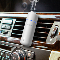 Diffuseurs de voiture en plastique SCENTA en gros, sans eau, alimentés par USB, ensemble de 6 huiles essentielles de 5 ml, diffuseur de parfum pour voiture haut de gamme