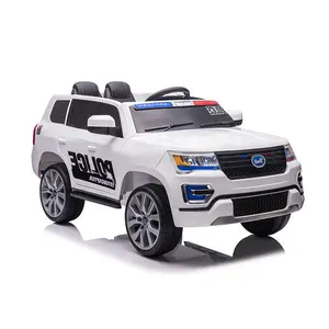 12 V children's electric toy fire police riding on the car to drive baby toys wholesale WMT-989