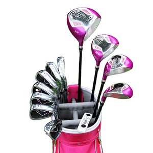 Factory Direct Ladies Full <strong>Set</strong> Right Handed <strong>Golf</strong> <strong>Club</strong> Kit Stainless Steel <strong>Clubs</strong> With Rubber Grips For Beginners' Practice - Product Image 1