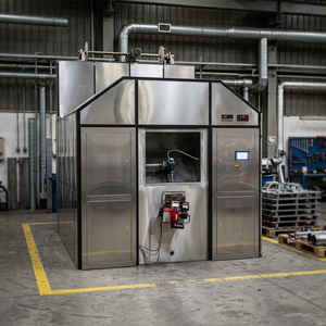 Incinerador de cremación automático de 220/380V, horno de cremación, máquina crematoria para quemar equipo de cremación humana, crematorio - Product Image 1