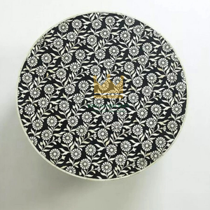 Mesa de centro con Incrustaciones de nácar hechas a mano de lujo, mesa decorativa de madera vietnamita para muebles interiores de sala de estar - Product Image 5